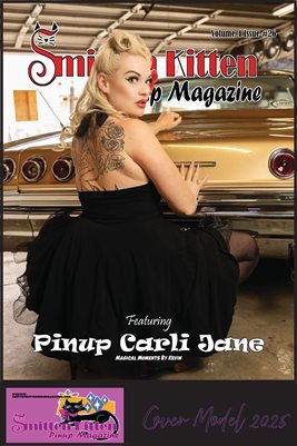 Smitten Kitten Pinup Magazine Pinup Carli Jane Volume 4 Issue 26 COVER POSTER