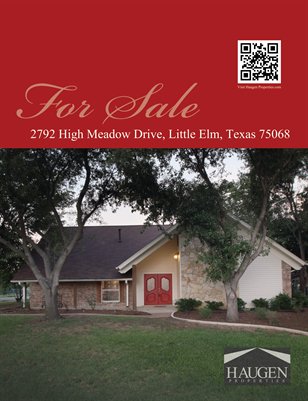 Haugen Properties -  2792 High Meadow Drive, Little Elm, TX 75068 