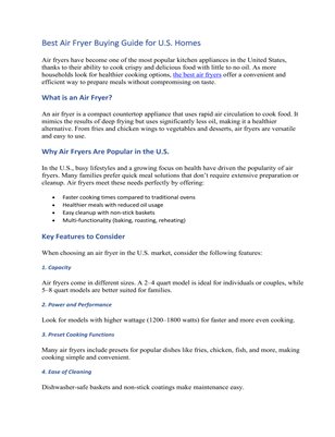 Best Home Appliance Buying Guide