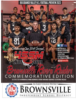 2023 HSSM Football Preview Brownsville Rivera Commemorative Edition