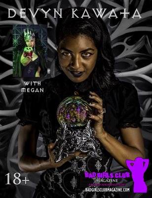 Devyn Kawata - Sexy Busty Dark Gothic Witch Babe Looks into Her Crystal Ball & Sees a Wicked Evil Queen