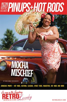 Pinups + Hotrods Volume 2 – Mocha Mischief Cover Poster