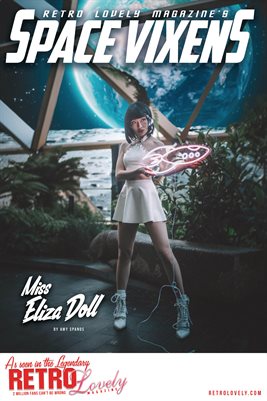 SPACE VIXENS Vol.3 – Miss Eliza Doll Cover Poster