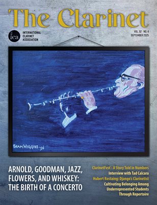 The Clarinet Vol. 52 no. 4 (September 2025)
