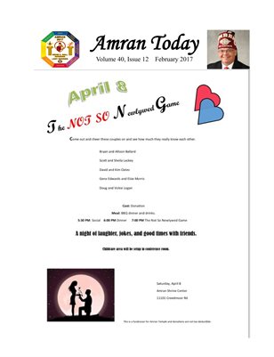 Amran Shriners - Amran Today 2017 Feb