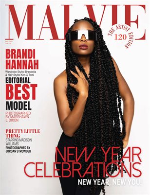 MALVIE Magazine The Artist Edition Vol 120 January 2021