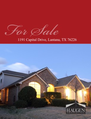 Haugen Properties - 1191 Capital Drive, Lantana, Texas 76226