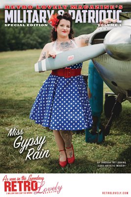 Patriotic & Military 2021 Vol.1 – Miss Gypsy Rain Cover Poster