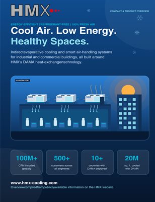 HMX Industrial Cooling Systems & Smart Air Handling Solutions for Energy Efficient Buildings
