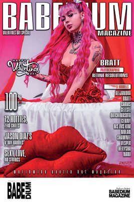 BRATT VALENTINE'S DAY EDITION - BABEDIUM MAGAZINE COVER POSTER