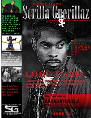 THE SCRILLA GUERILLAZ MAGAZINE ISSUE #1