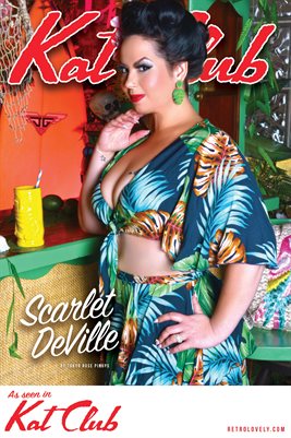 Kat Club No.16 – Scarlet DeVille Cover Poster