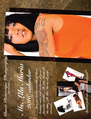 Lila Maria 12 month Calendar