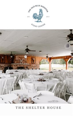 The Old Blue Rooster 4 pg Brochure - The Shelter House 2021