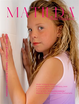 Matilda Model Magazine - Weekly Issue - Cover  Kimberly Nielson