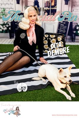 The Social Pin | Issue 151 | Dita Demure Poster
