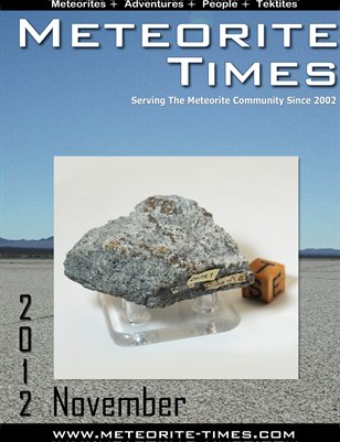 Meteorite Times Magazine - November 2012