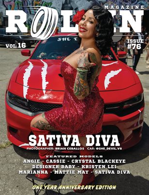 Rollin Magazine - Issue 76 (Cover Model Sativa Diva)