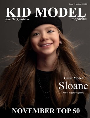 Kid Model Magazine Issue 13 Volume 8 2020 November Top 50