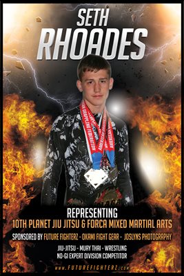 Seth Rhoades Fire Poster