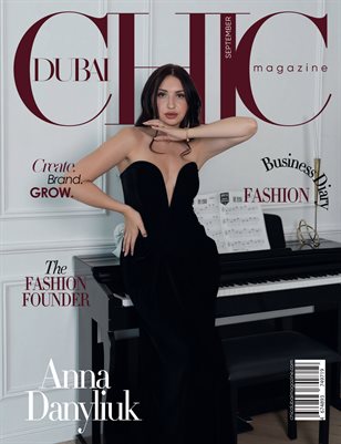 CHIC Dubai magazine Anna Danyliuk