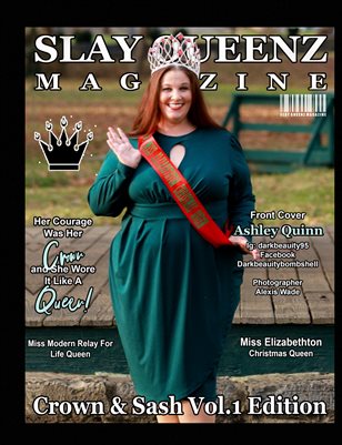 Slay Queenz Magazine Crown & Sash Vol.1 Edition