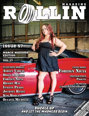 Rollin Magazine - Issue 57 (Cover Model Foreign Nicia)