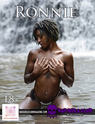 Ronnie - Sexy Ebony Black Busty Goddess Babe Gets Nude for You Against a Waterfall