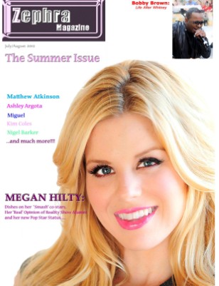 ZEPHRA MAGAZINE: Issue #2 (Megan Hilty)