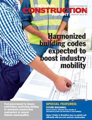 Ontario Construction Report (January 2019)