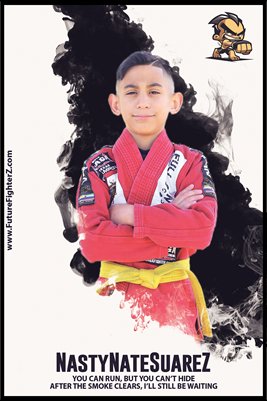 Nate Suarez Smoke - Poster