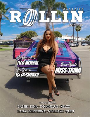 Rollin Magazine Issue 118 Cover Model Miss Trina