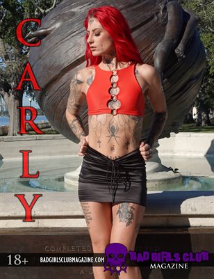 Carly - Sexy Red Head Florida Babe with Tattoos Poses in a Park Waiting on You