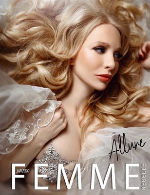 Femme Rebelle Magazine JANUARY 2020 - ALLURE ISSUE - MyBoudoir Cover