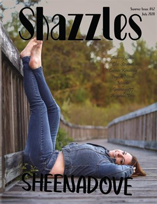 Shazzles Summer Issue #62 Cover Model Sheenadove