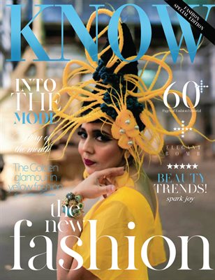 KNOW Magazine_The Golden glamour in yellow fashion.