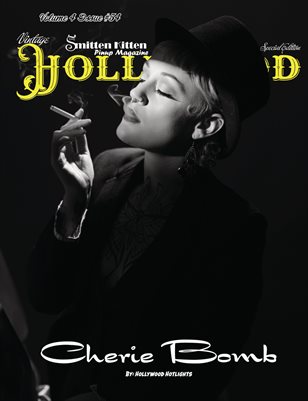 Smitten Kitten Pinup Magazine Cherie Bomb Cover 3 Volume 4 Issue 54