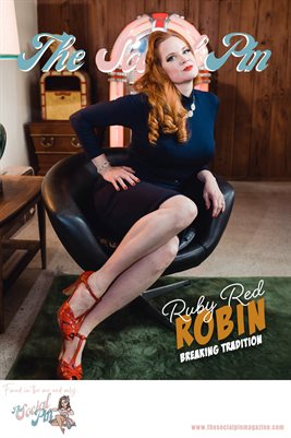 The Social Pin | Issue 124 | Ruby Red Robin Poster