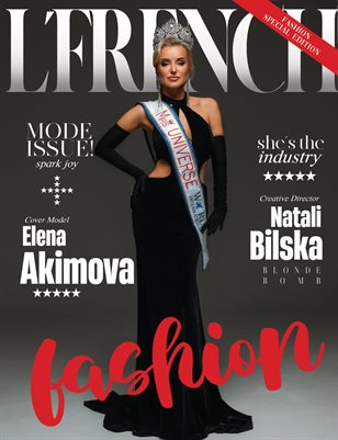 L´French Magazine_Elena Akimova: Femininity That Conquers the Heights.
