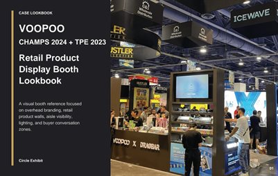 VOOPOO CHAMPS 2024 + TPE 2023 Booth Lookbook by Circle Exhibit