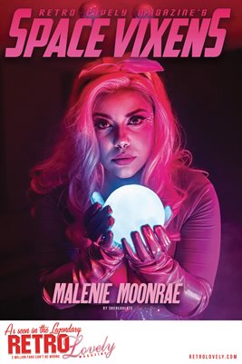 SPACE VIXENS Vol.1 – Malenie Moonrae Cover Poster