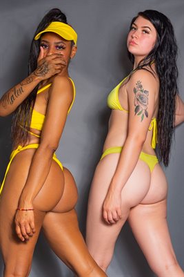 Blu & Taven - Hot Girl Summer Poster
