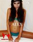 Alex - Petite Bare Foot Bikini Gymnastic Teen from Ukraine Shows Us Her Fun Time Soaking Wet Doing Splits in a Hot Studio
