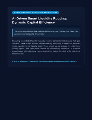 AI-Driven Smart Liquidity Routing: Dynamic Capital Efficiency