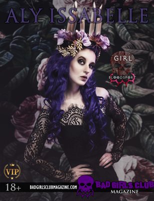 Aly Issabelle - Gothic Queen Against a Beautiful Secret Garden