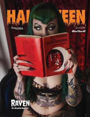 Smitten Kitten Pinup Magazine Raven Cover 2 Volume 4 Issue 29