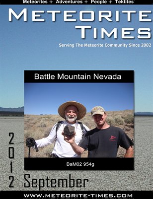 Meteorite Times Magazine - September 2012