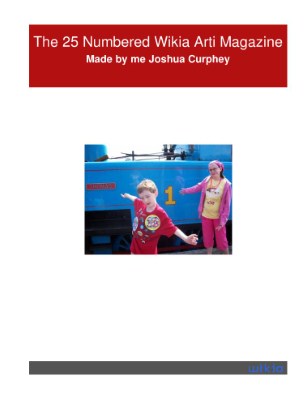 The 25 Numbered Wikia Arti Magazine