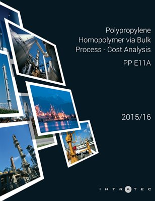 Polypropylene Homopolymer via Bulk Process - Cost Analysis - Polypropylene E11A