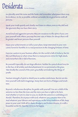 Desiderata